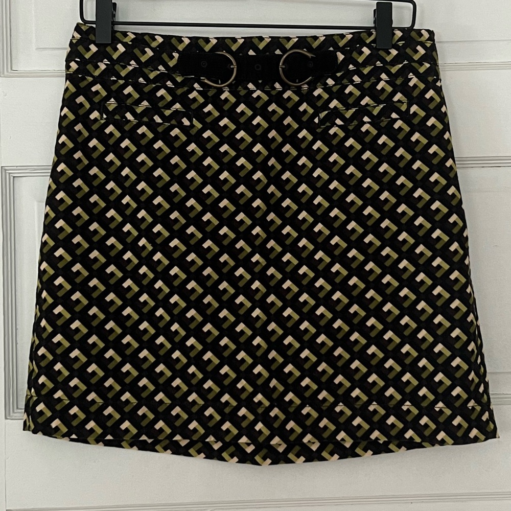 Ann Taylor LOFT | Geometric Mini Skirt